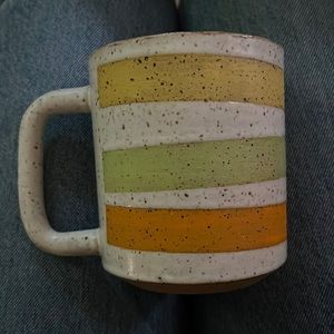 Not Work Related 2020 striped mug